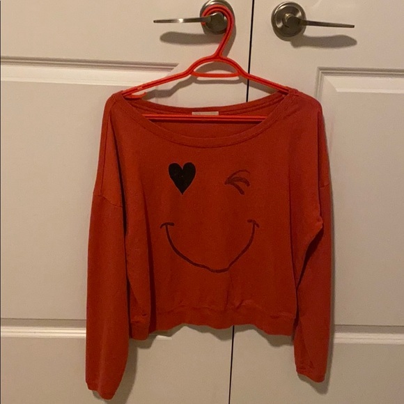 Forever 21 winkyface sweater - Picture 1 of 2